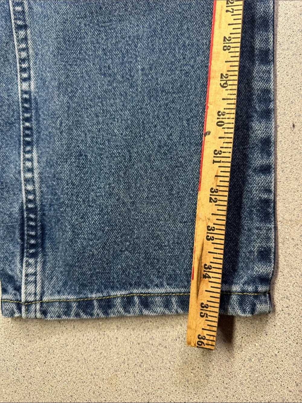 Wrangler George Strait Collection Cotton Denim Jeans Straight Leg 34 x 36